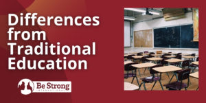 Differences from Traditional Education