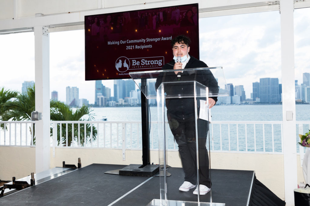 William Romero at Be Strong International Spring Charity Event